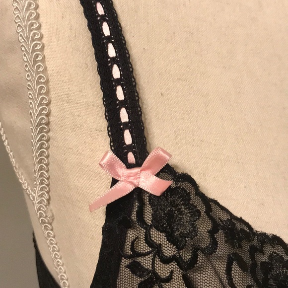 EUC NWOT? Adore Me Unlined Black Bra - Picture 3 of 7